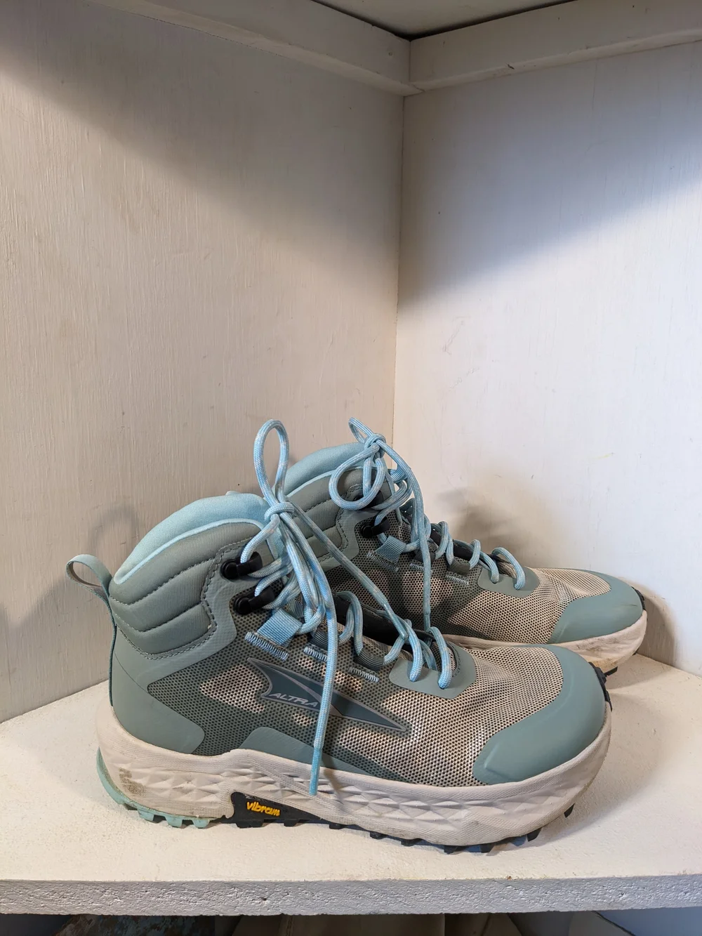 Altra Women's Light Blue Mesh Trail Sneakers - Picture 6 of 9